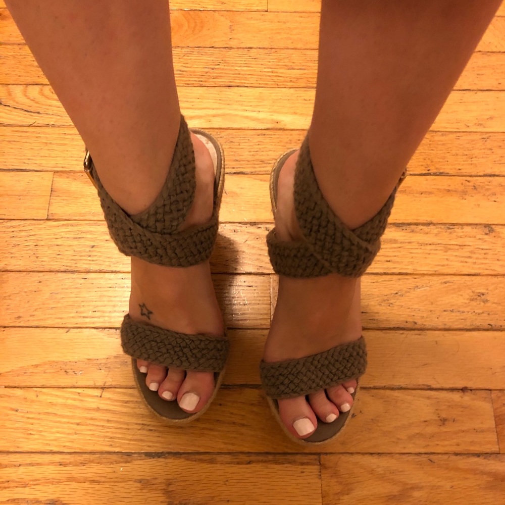 Steve Madden wedge espadrilles